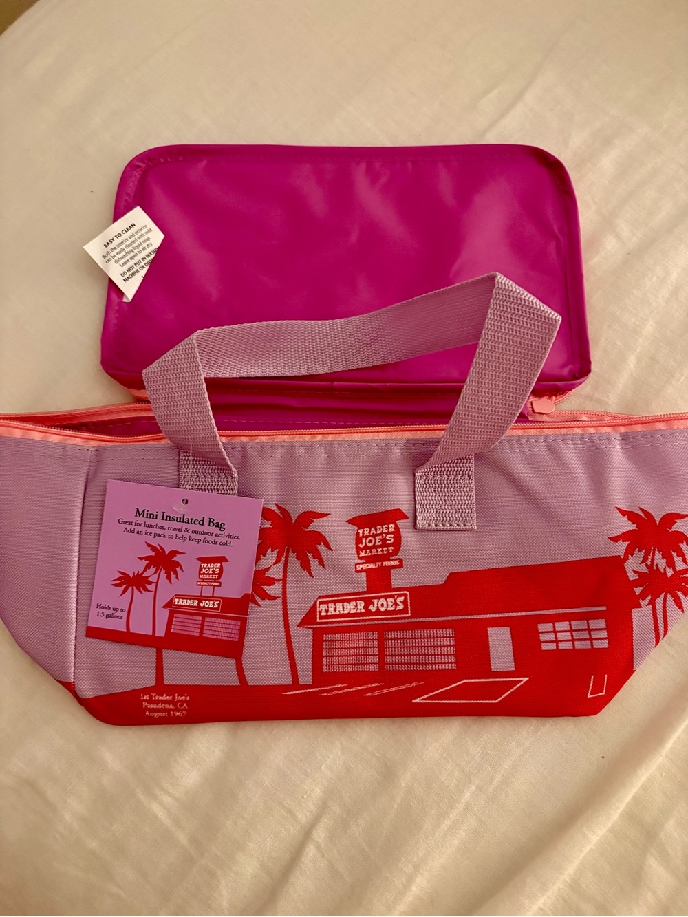 Set of Six Trader Joe’s Lunch Totes